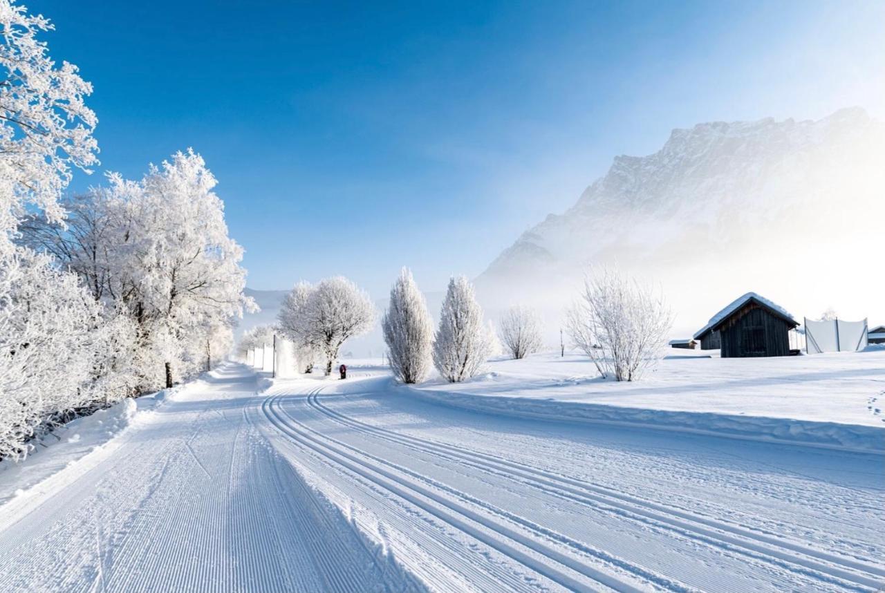 Das Halali - Dein Kleines Hotel An Der Zugspitze Ehrwald Luaran gambar